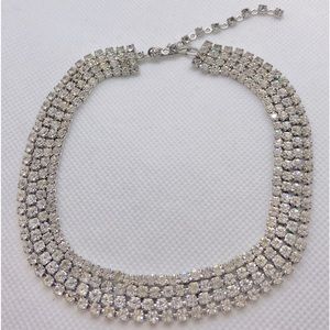 Vintage Rhinestone Choker